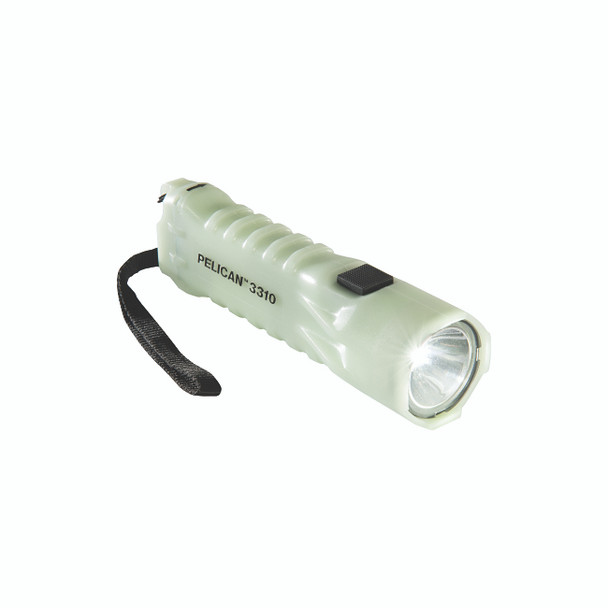 3310PL LED Flashlight, 3-AA Batteries, 378 lm High, Glow-in-the-Dark