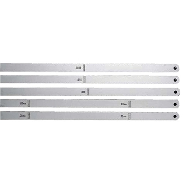 667 Series Thickness Gages, 0.005 in, 12 in Length Pack of 12