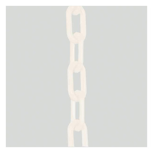 Manufacturer Varies Plastic Chain, White, 50 ft Length, Gloss 00001-50