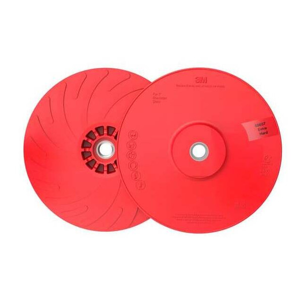 3m Fiber Disc Backup Pad,7 in Dia,PK10 88657