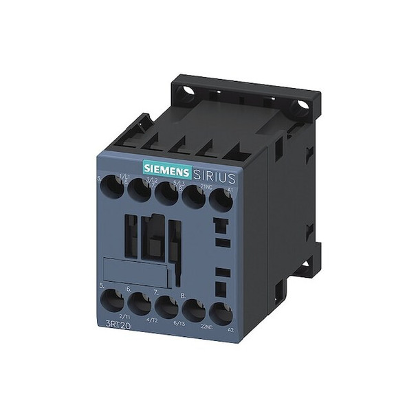 Siemens IECPowerContactor,Non-Reversing,220VAC 3RT20161AN22
