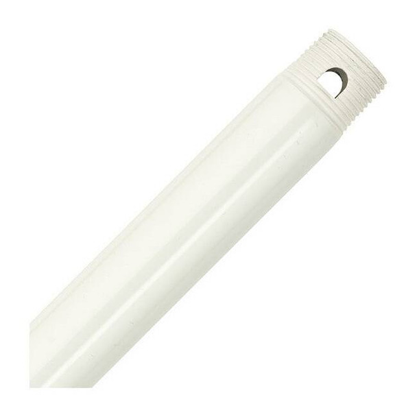 Hunter Extension Downrod,18",White 22727