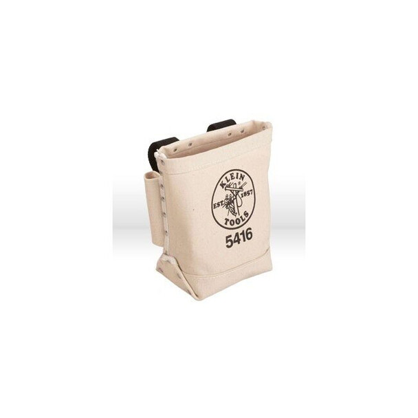 5416T Klein Tools Tool Bag,Bull-pin & bolt bag,Tunnel loop for belts up to 3",Size 10"deep,5"