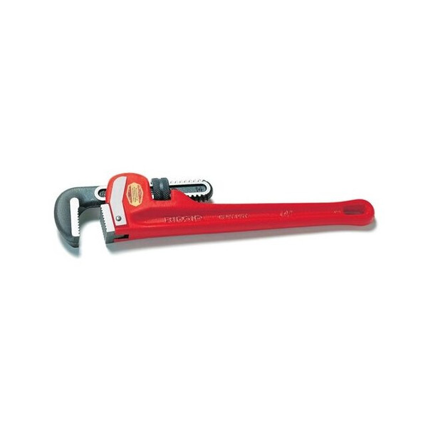 R31030 Ridgid Pipe Wrench, Heavy-Duty, Straight, 3 Inch Capacity, 24 Inch OAL