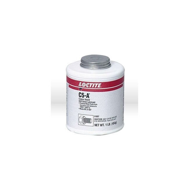 160796 Loctite Anti Seize Lubricant,Copper based,prevents rust,1 lb brush top