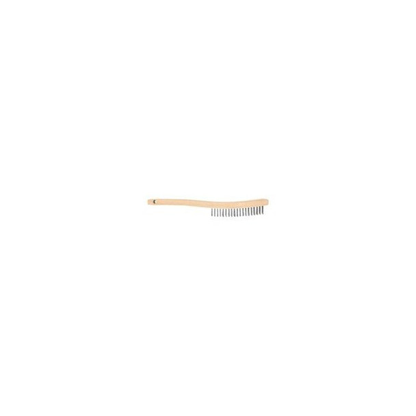 DW49704 DeWalt Wire Wheel,3x19 Row Curved Handle Stainless Wire Brush