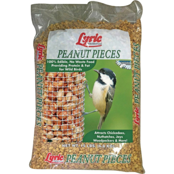 Lyric 15 Lb. Peanut Pieces Wild Bird Food 2647438
