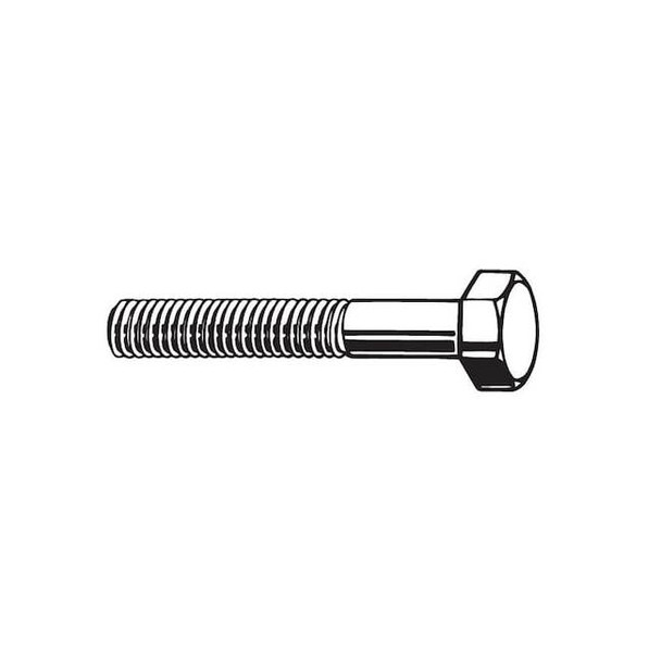 A4, M12-1.75 Hex Head Cap Screw, Plain Stainless Steel, 45 mm L, 25 PK