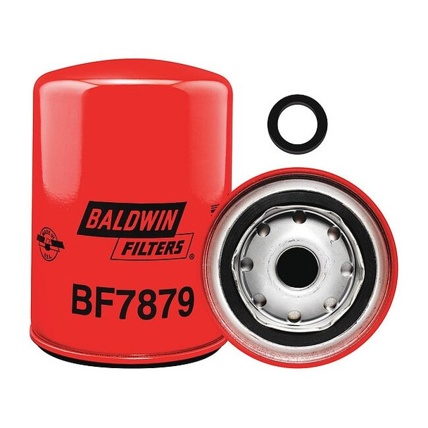 Baldwin Filters Fuel Filter, 5-13/32x3-11/16x5-13/32 In BF7879