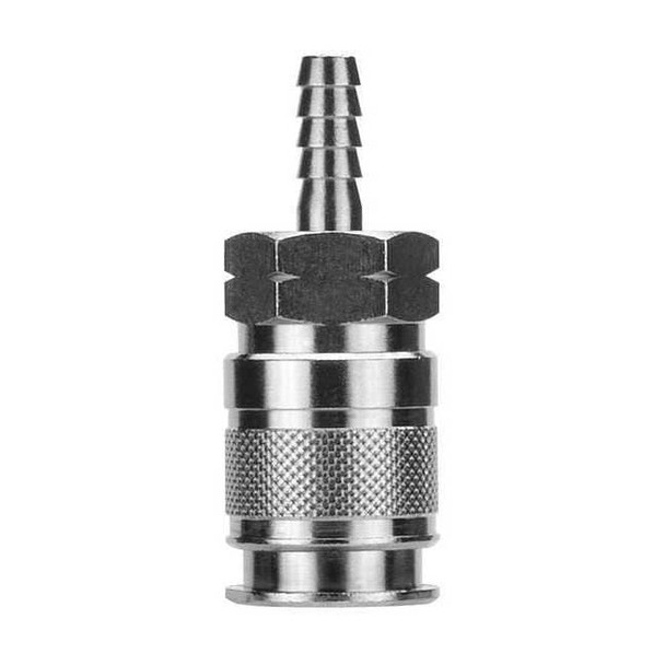 Aignep Usa Quick Disconnect Fitting,Clamp,1/4,Brass 80193-04