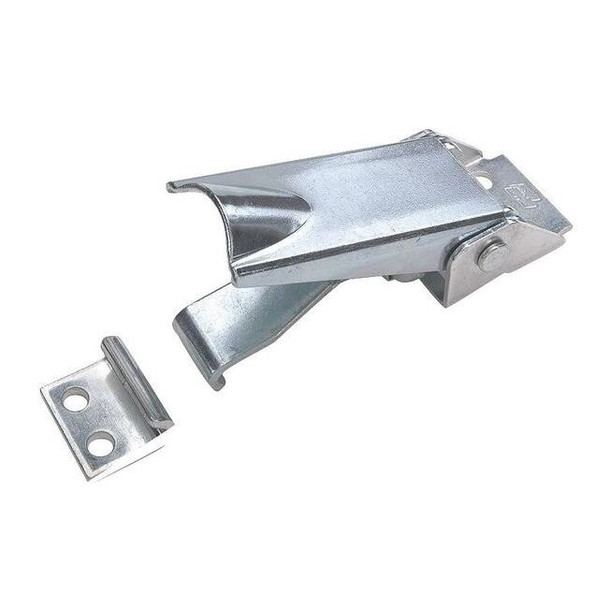 Draw Latch, Nonlocking, Natural, Catch/Latch Length: 3/4"