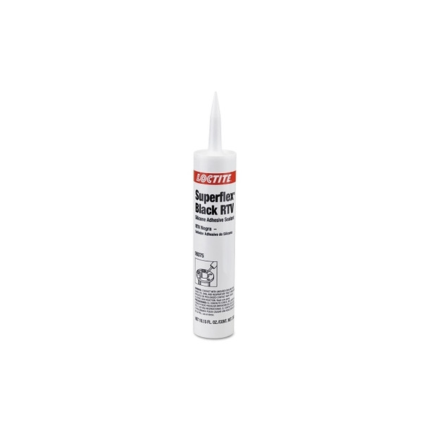 Superflex® RTV, Silicone Adhesive Sealant, 300 mL Cartridge, Black