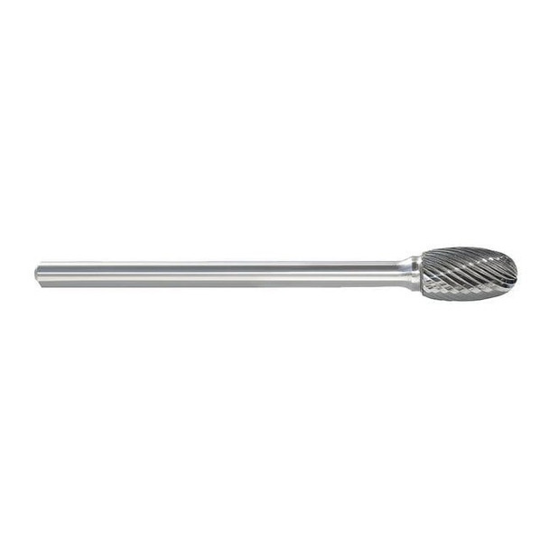 Manufacturer Varies Carbide Bur,Oval,1/4 In,1/4 Shank 310-002613