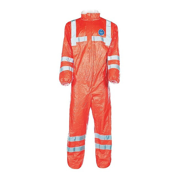 Dupont Coveralls, Tyvek(R) 500 HV, Elastic Ankle, Serged Seam TY125SHV2X0025XC