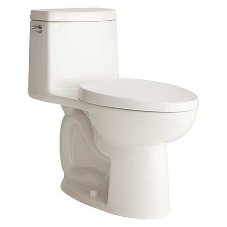 Tank Toilet, 1.28 gpf, Gravity Fed, Floor Mount, Elongated, White