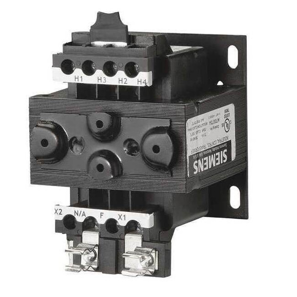 Siemens Control Transformer, 50 VA, 24V AC, 240/480V AC MT0050B