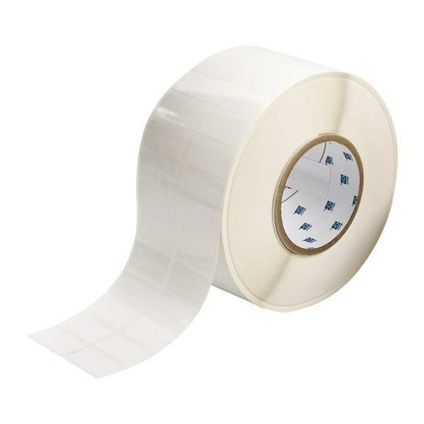 Brady Thermal Transfer Label, White, Labels/Roll: 10,000 THT-6-423-10