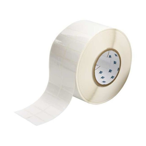 Brady Thermal Transfer Label, White, Labels/Roll: 10,000 THT-6-423-10