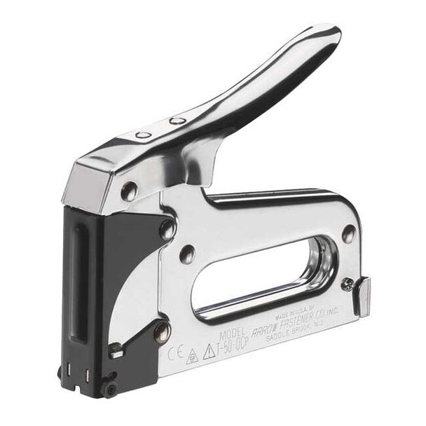 Arrow Fastener Outward Clinch Stapler,Flat Crown T50 OC