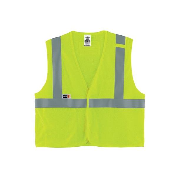 Ergodyne Lime FR Vest, 2XL/3XL 8263FRHL