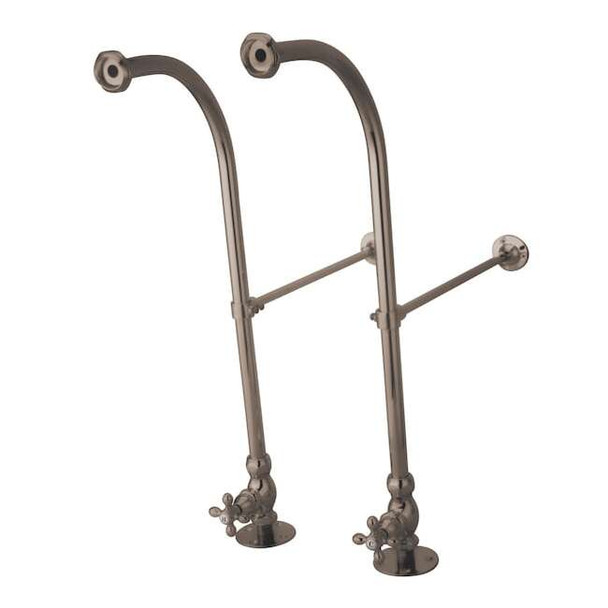 Kingston Brass CC458MX Rigid Freestand Supplies with Stops CC458MX