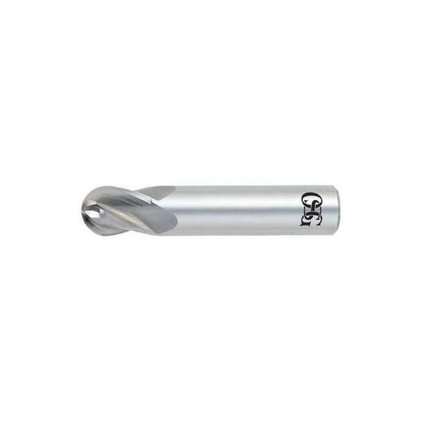 Osg Ball End Mill,1-1/2" L,1/8" Shank dia. 414-0938-BN11