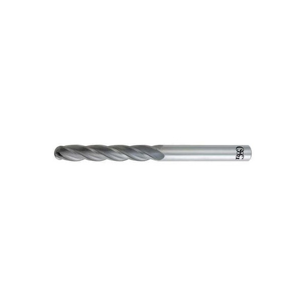 Osg Ball End Mill,4" L,3/8" Shank dia. 484-3750-BN11