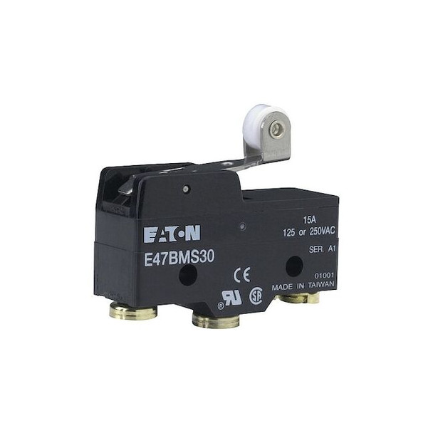 Eaton Snap Action Switch,Thermoplastic,Nylon E47BMS30