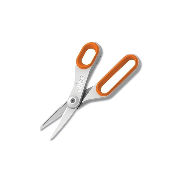 Scissor, 7-3/4 in L, White, Rounded  Point