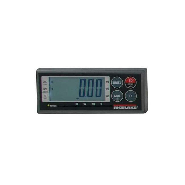 Rice Lake Weighing Systems Scale Remote Display,LCD,3 in H,6 in W 174784