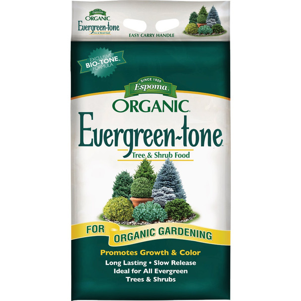 Espoma Organic 18 Lb. 4-3-4 Evergreen-tone Granular Plant Food ET18