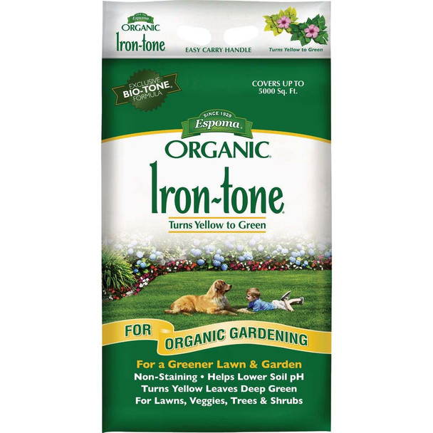 Espoma Organic 20 Lb. 3-0-3 Iron-tone Granular Plant Food IT20