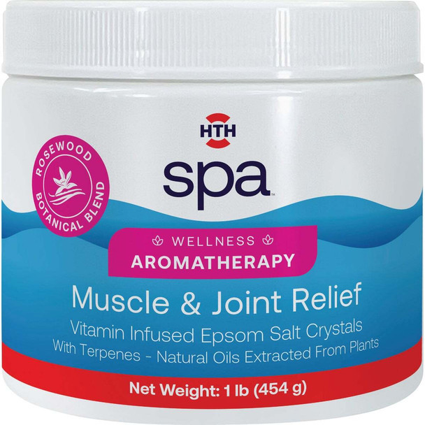 HTH Spa 1 Lb. Muscle & Joint Relief Wellness Aromatherapy 86001 Pack of 6