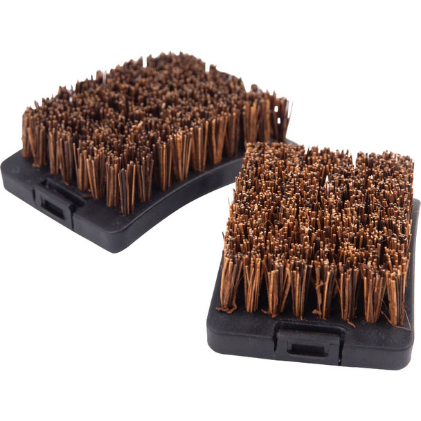 GrillPro Palmyra Grill Brush Replacement Heads (2-Piece) 77658