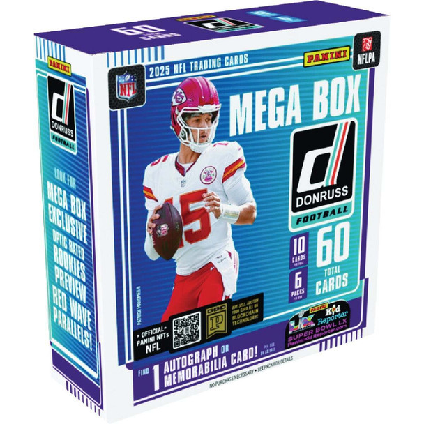 Panini 2025 Donruss Football Mega Box 2-18520-20