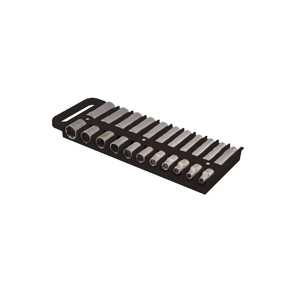 Lisle Holder Socket,1/2" Drive,Black 40990