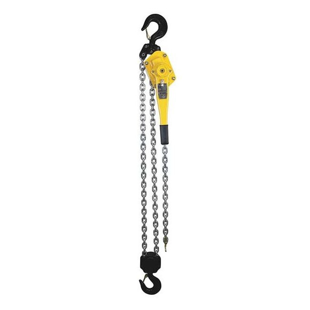 Lever Chain Hoist, 12,000 lb, 5 ft, Hook Mounted - No Trolley