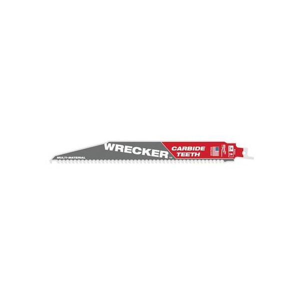 Milwaukee Tool 9 in x 6 TPI Reciprocating Saw Blade, 3 PK 48-00-5342
