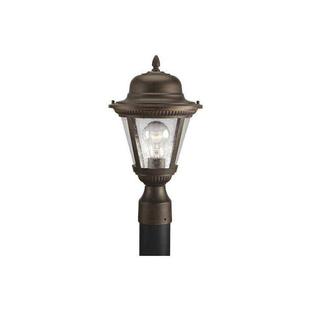 Progress Lighting Westport 1-Light Post Lantern, 100 W, Antique Bronze P5445-20