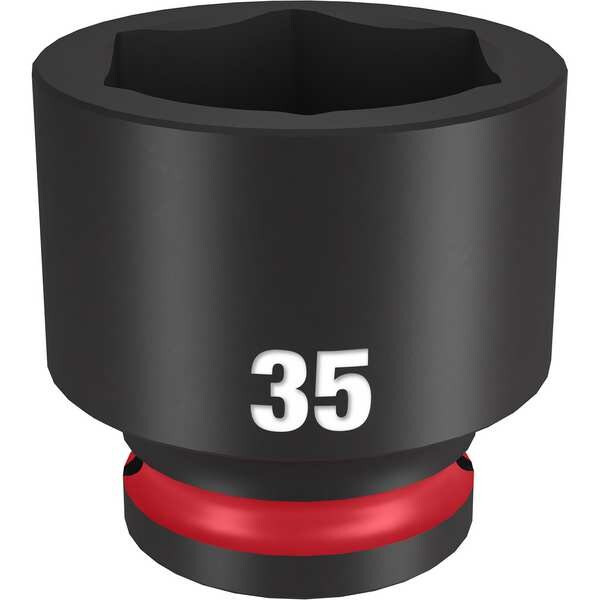 35mm SHOCKWAVE Impact Duty 1/2 in. Drive Standard 6 Point Impact Socket