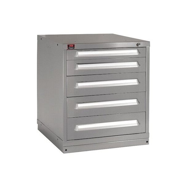 Lyon ModDrwrCab,33.25"x30"x28",DvGry,5Drwr DDM353030000BIL