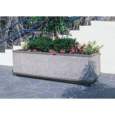 Wausau Tile Planter, Rectangle, 96in.Lx30in.Wx30in.H TF4180W22