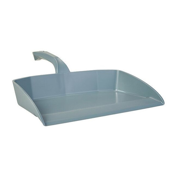 Vikan Hand Held Dust Pan,Plastic,Gray,13" W 566088