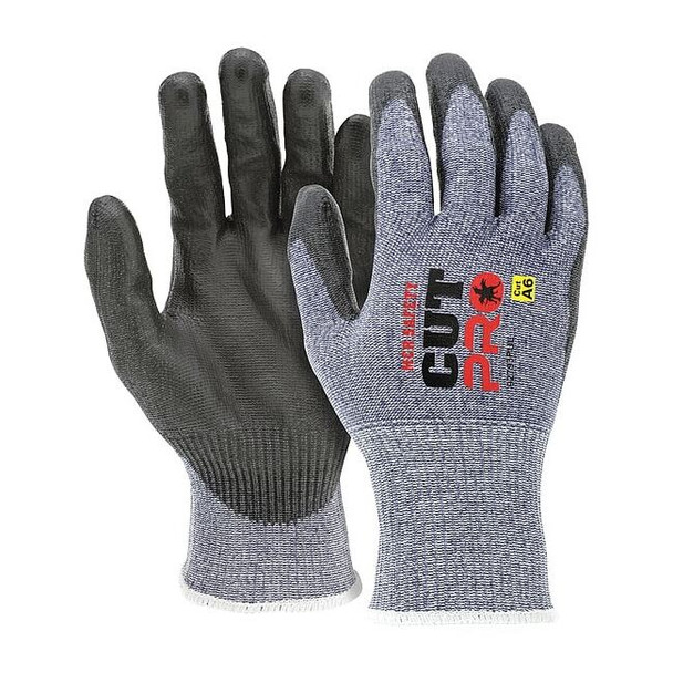 Vend Ready Cut Resistant Glove, Cut Level A6 ,Polyurethane ,Sandy ,L 1 PR