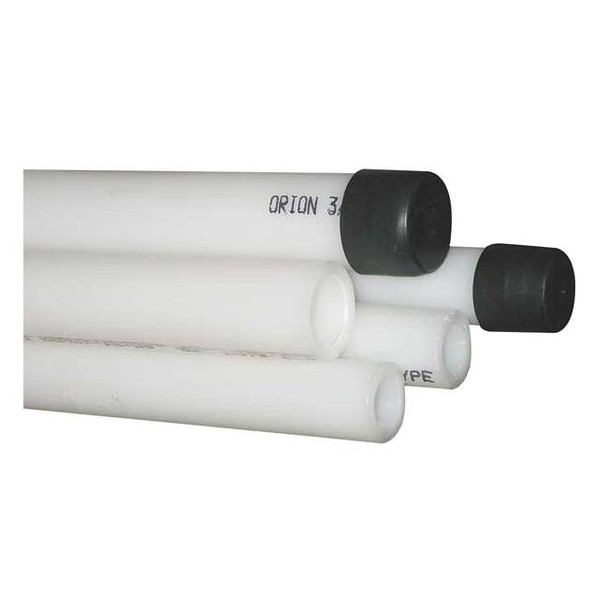 Orion 1/2" x 5 ft Non-Threaded Polypropylene Pipe Sch 80 790401
