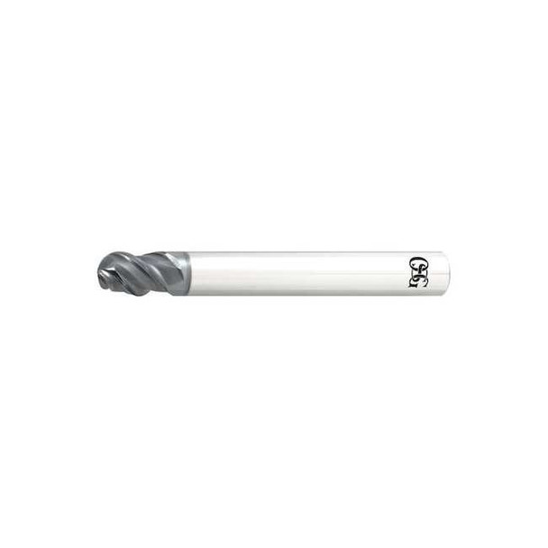 Osg Carbide End Mill,6.00mm dia,9.00mm Cut L 3090212