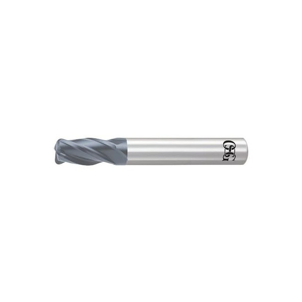 Osg Carbide End Mill,1/4 in. dia.,3/4 in Cut 36701511