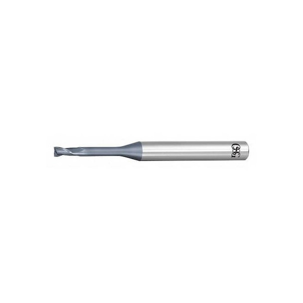 Osg Carbide End Mill,1.00mm dia,1.50mm Cut L 3132008