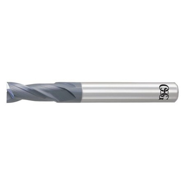 Osg Carbide End Mill,1/4 in. dia.,1/2 in Cut 36200009