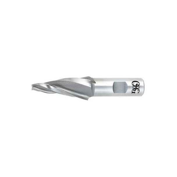Osg HSS End Mill, 1/4in.dia., 2-1/4in.Cut L 5966400